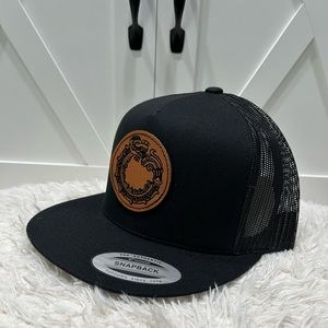Flat bill SnapBack hat Quetzalcoatl